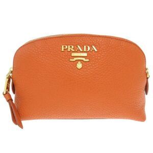Pre Loved prada Women Orange Clutches